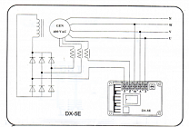Автоматический регулятор напряжения, AVR DX-5E GB-170